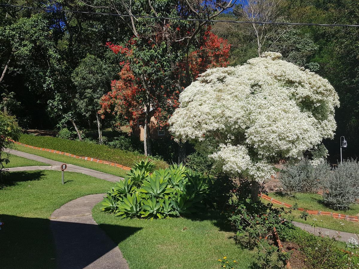 Pousada Recanto Dos Beija Flores Monte Alegre do Sul Exterior foto